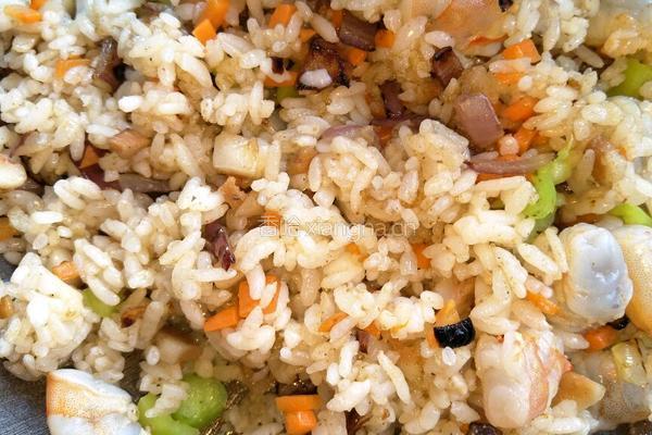 大虾炒饭的做法图解6