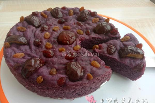 宝宝辅食紫薯糕的做法图解11
