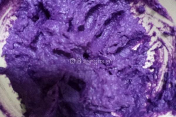 宝宝辅食紫薯糕的做法图解6