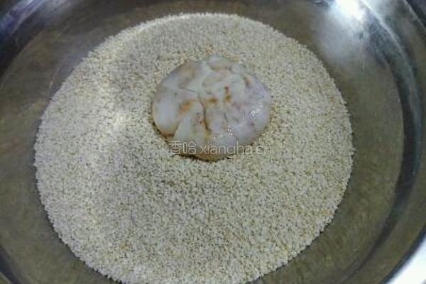 芝麻烧饼的做法图解9