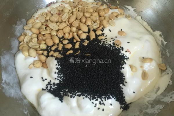 花生芝麻牛轧糖的做法图解4