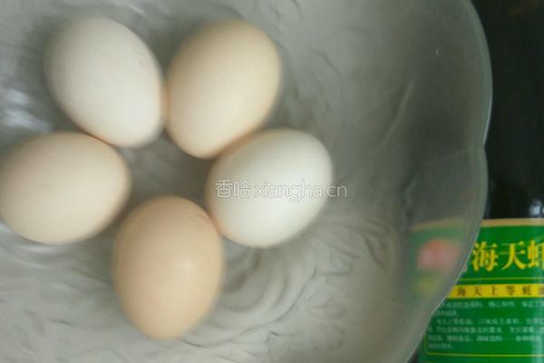 蚝油姜蓉鸡蛋的做法图解1
