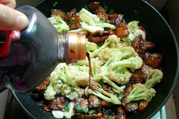 干锅花菜的做法图解12