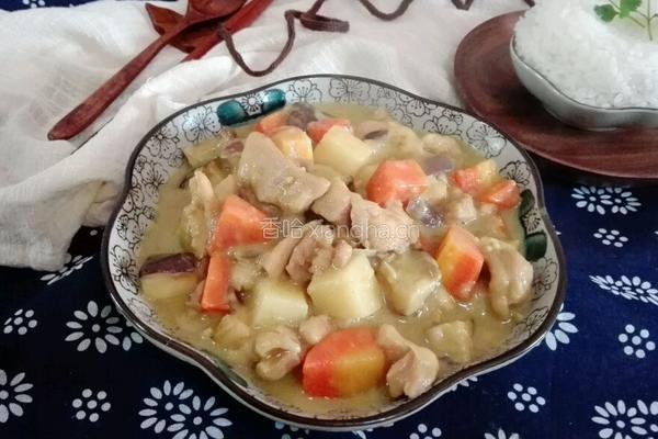 纯正（泰式）咖喱鸡米饭的做法图解21