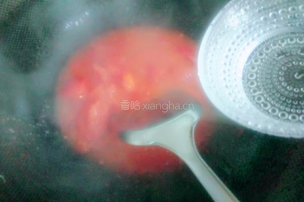西红柿炒鸡蛋葫芦瓜的做法图解6