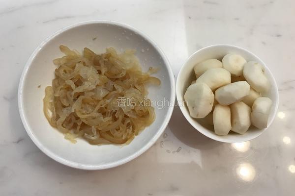 雪羹汤的做法图解1