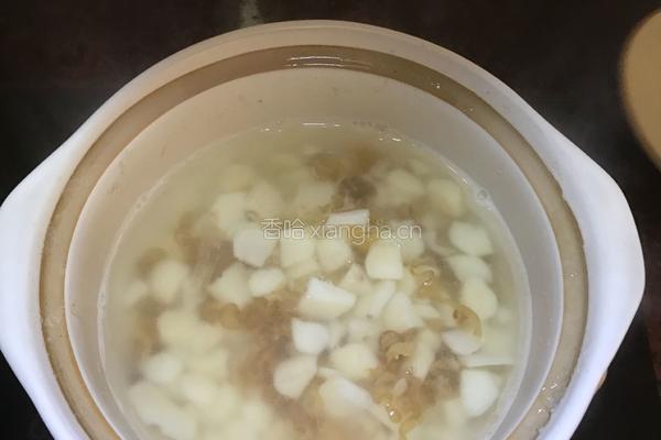雪羹汤的做法图解4