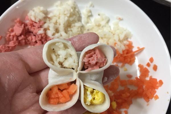四喜饺子的做法图解7