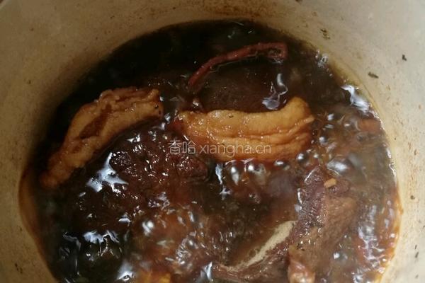 卤焖肥牛肉的做法图解6