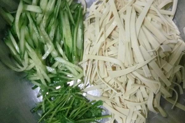 凉拌豆皮的做法图解4