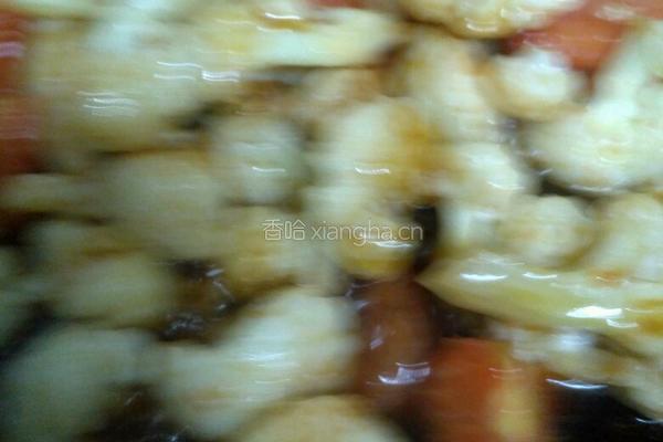 蚝油蕃茄菜花的做法图解10