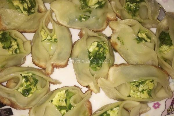 辣妹鸳鸯韭菜饺的做法图解5