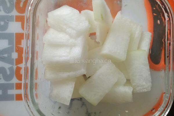 宝宝辅食冬瓜排骨汤的做法图解5