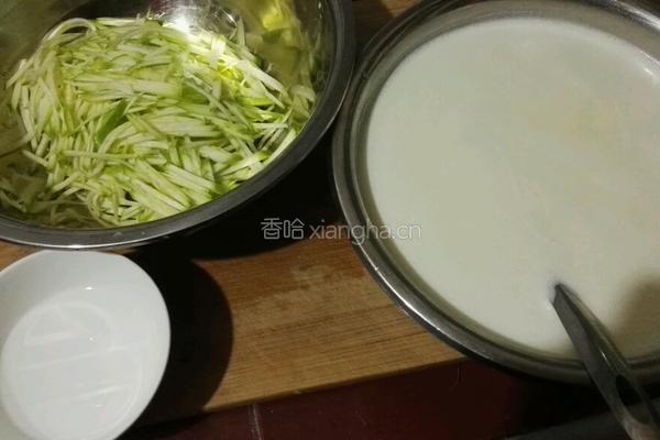菜豆花的做法图解4