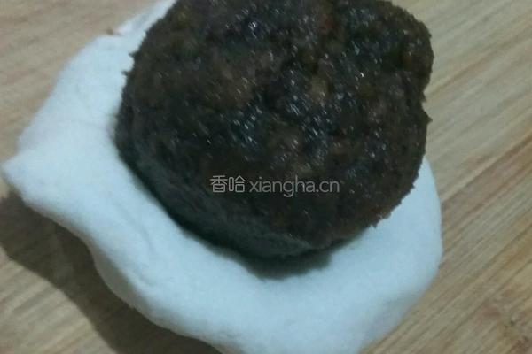 枣泥馅糯米饼的做法图解5