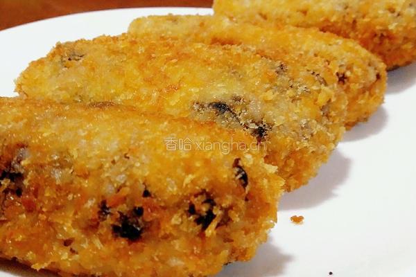 年夜饭#香炸海苔米热狗#的做法图解2