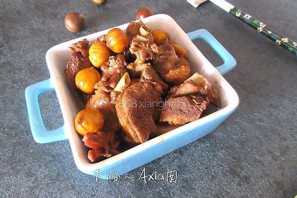 板栗焖鸭的做法图解9