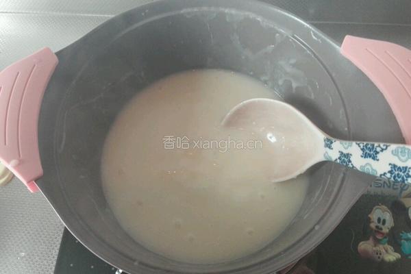 虾球双菇奶油浓汤的做法图解5