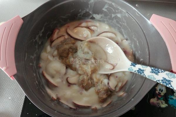 虾球双菇奶油浓汤的做法图解8