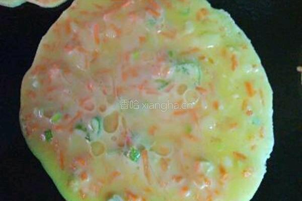 胡萝卜软饼的做法图解4