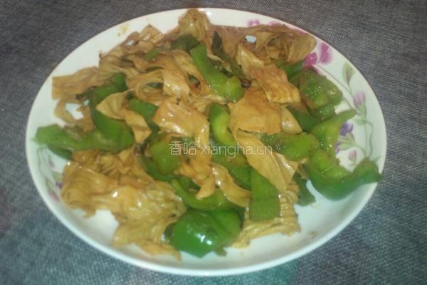 青椒豆皮的做法图解9
