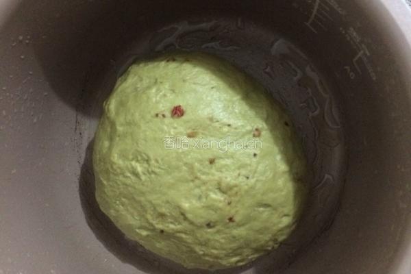 电饭锅抹茶面包的做法图解6
