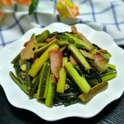 腊肉炒菜苔的做法[图]