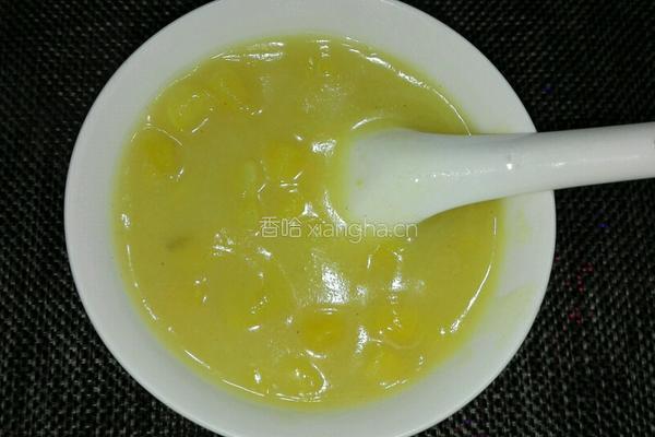 红薯玉米糊的做法图解7