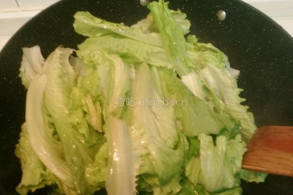 蚝油生菜的做法图解4