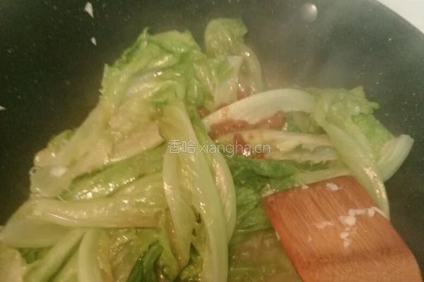 蚝油生菜的做法图解5