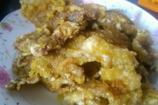 锅包肉的做法图解4