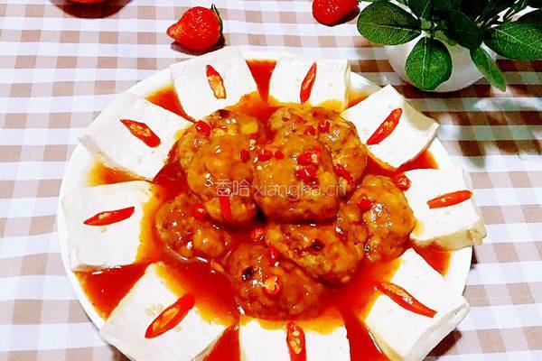 猪肉豆腐丸的做法图解1