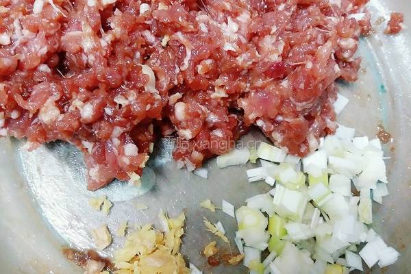 猪肉豆腐丸的做法图解3