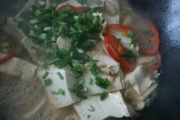 韩式小酱炒豆腐的做法图解4