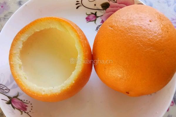 香橙牛奶羹的做法图解7