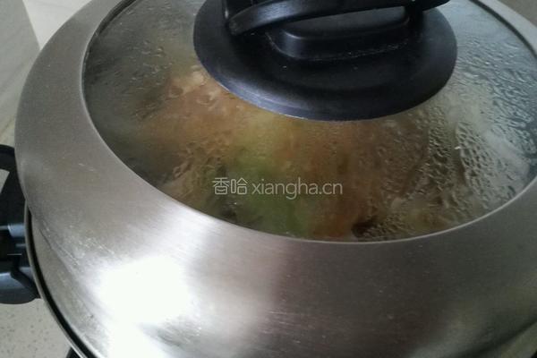 蒜蓉粉丝蒸娃娃菜的做法图解6