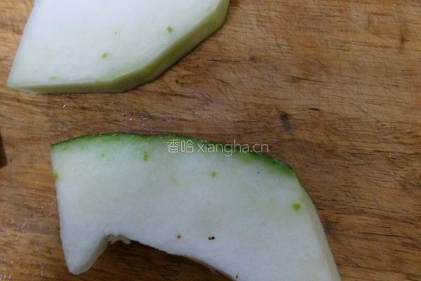 蒸冬瓜的做法图解1