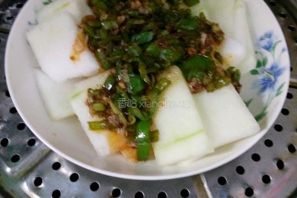 蒸冬瓜的做法图解9