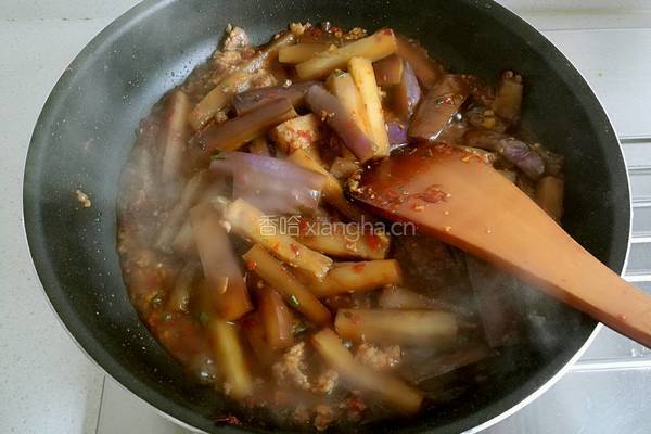 鱼香茄子煲的做法图解13