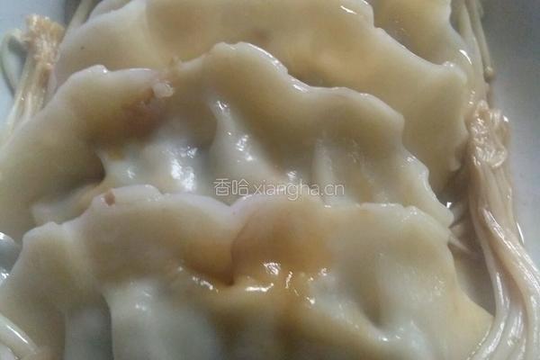 木耳香菇饺子的做法图解7