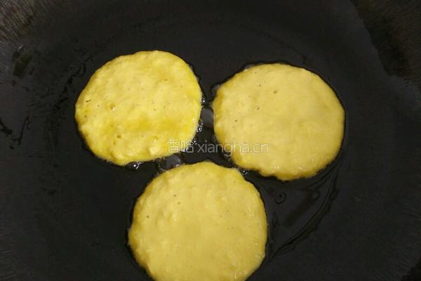 香甜嫩玉米饼的做法图解8