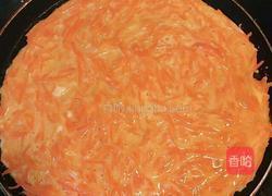 胡萝卜鸡蛋饼的做法图解3