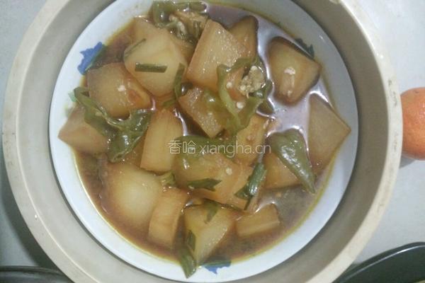 红烧冬瓜（蒸）的做法图解6