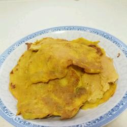 南瓜鸡蛋饼的做法[图]