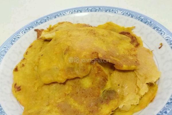 南瓜鸡蛋饼
