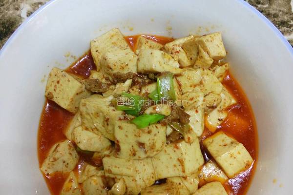 麻辣豆腐的做法图解8