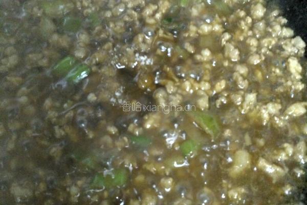 肉末酱香打卤面的做法图解12