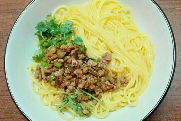 肉末酱香打卤面的做法图解14