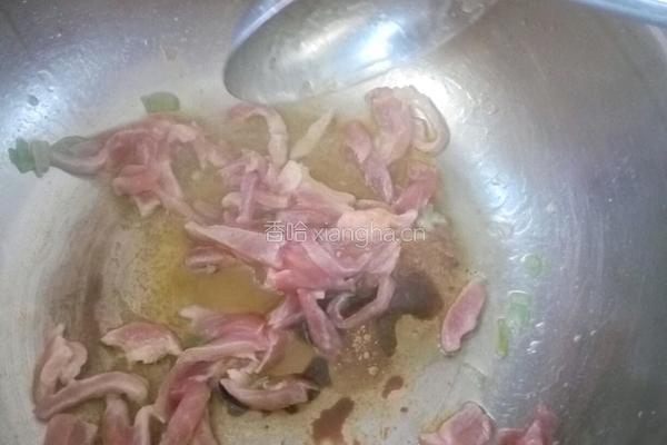 莲藕炒肉的做法图解6