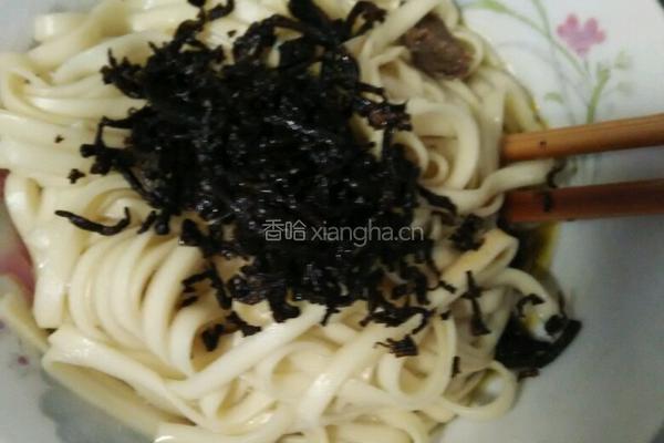 拌面的做法图解4